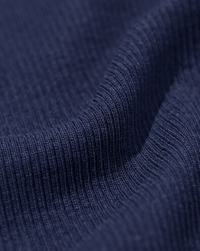 Damentop Anouk gerippt dunkelblau dunkelblau - 36310570DARKBLUE - HEMA