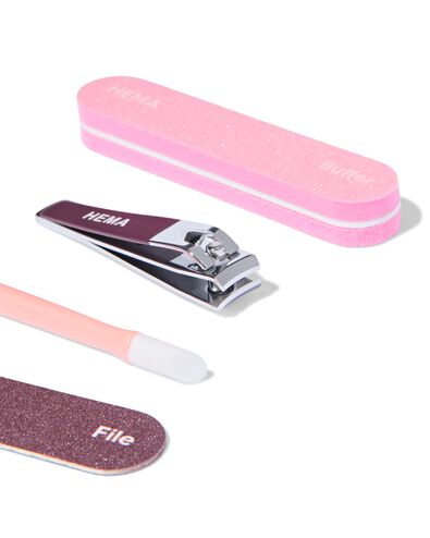 set manucure 4 &eacute;l&eacute;ments - 11240377 - HEMA