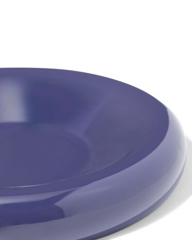 dessous de bougie ⌀10cm métal bleu foncé - 13325103 - HEMA