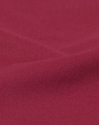 Bettbezug 140x200/220 cm weiche Baumwolle rot - 5750176 - HEMA