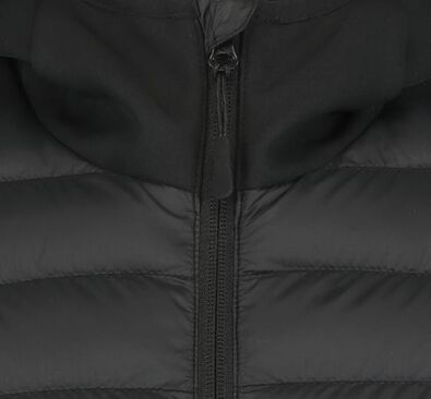 veste pour homme matelassée avec capuche noir - 1000020764 - HEMA
