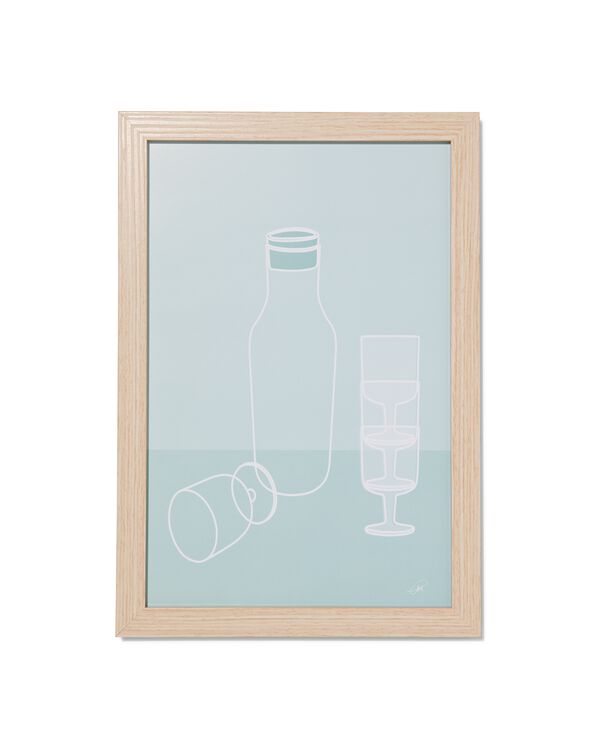 cadre photo 20x30 cm bois naturel bois 20 x 30 - 2000000416 - HEMA