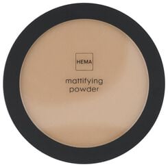 mattifying face powder 23 warm beige - 11290253 - HEMA