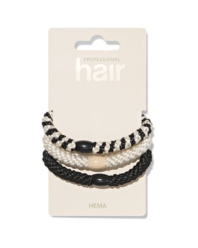 3 &eacute;lastiques pour cheveux tress&eacute;s - 11870077 - HEMA