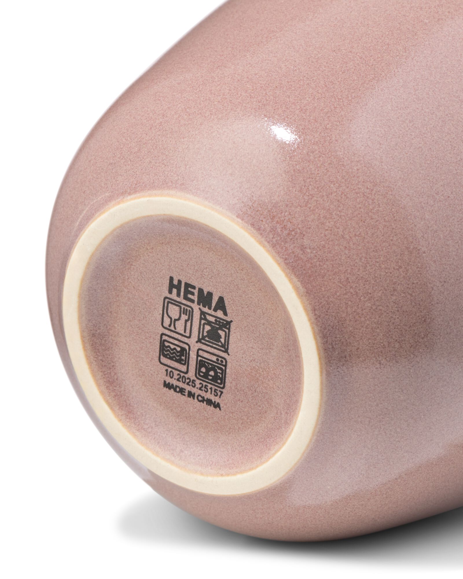 tasse &agrave; caf&eacute; 185ml Puur fa&iuml;ence taupe - 80660322 - HEMA