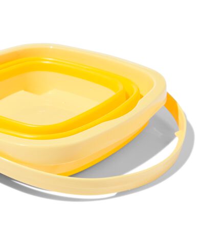 seau de plage pliable jaune - 15870011 - HEMA