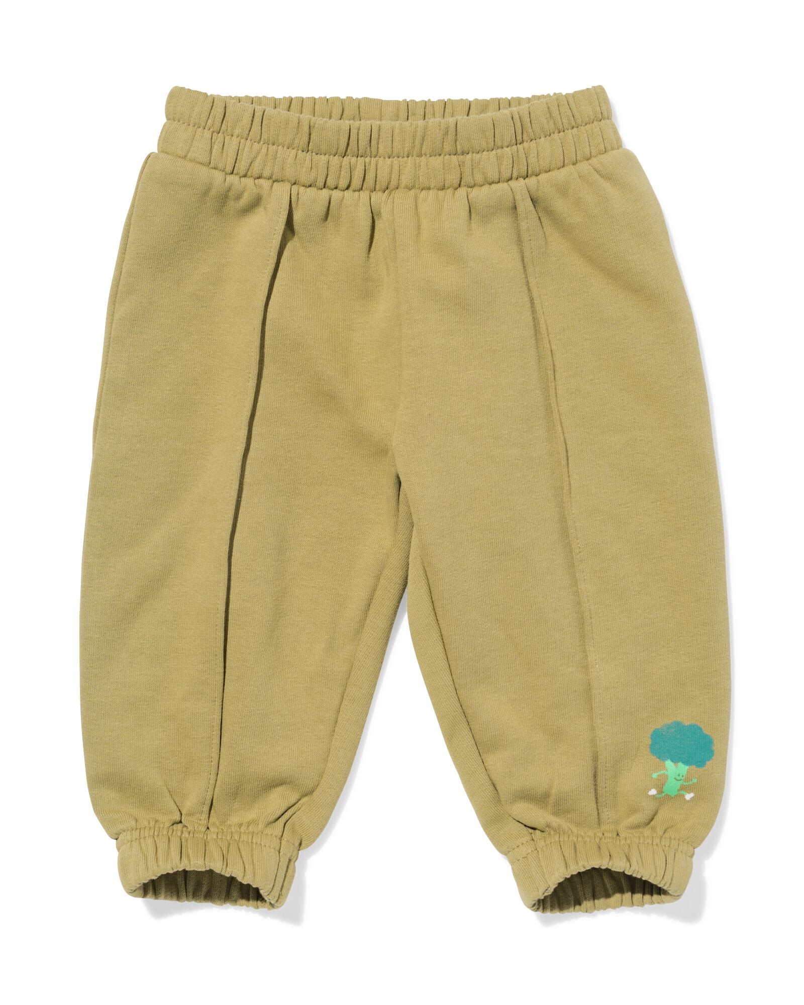 pantalon b&eacute;b&eacute; coupe confortable tissu sweat olive olive - 33184770OLIVE - HEMA