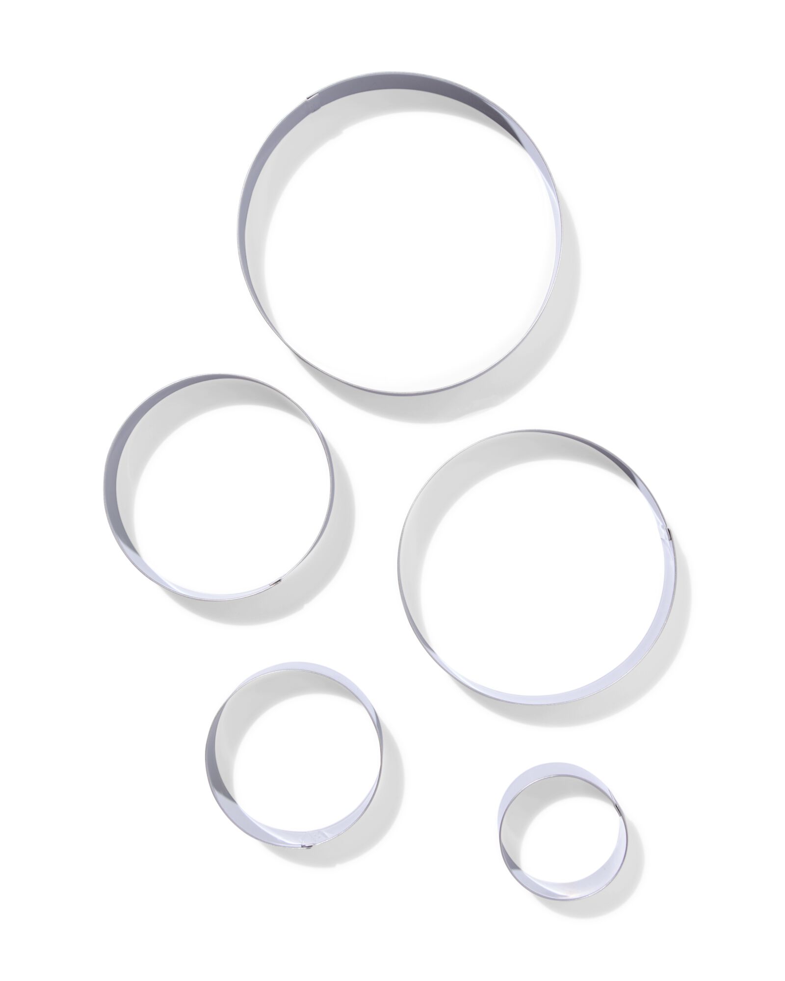 Ensemble de 5 anneaux de cuisson/garniture - 80800632 - HEMA