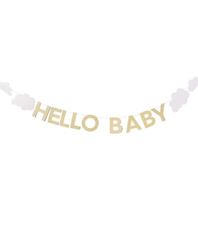 Girlande Hello Baby - 14250146 - HEMA