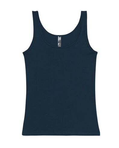 Damen-Hemd dunkelblau XL - 19604035 - HEMA