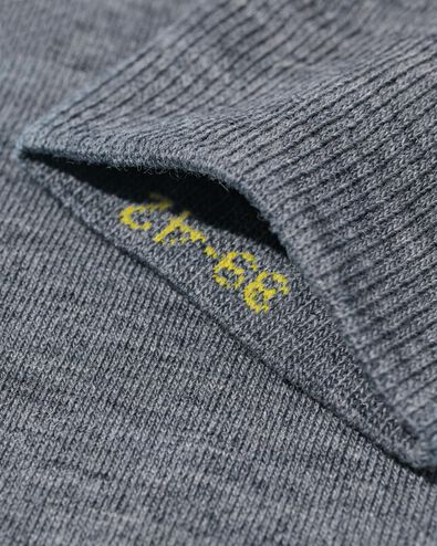herensokken wol donkergrijs - 4120425DARKGREY - HEMA