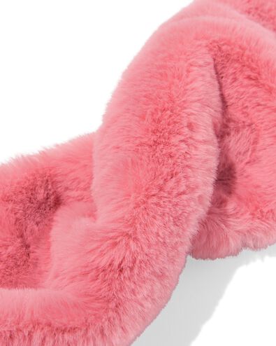 kinderhoofdband nepbont roze - 16700263 - HEMA