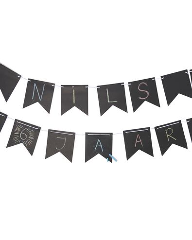 Wimpelkette, 5 Meter, Tafel - 14200036 - HEMA