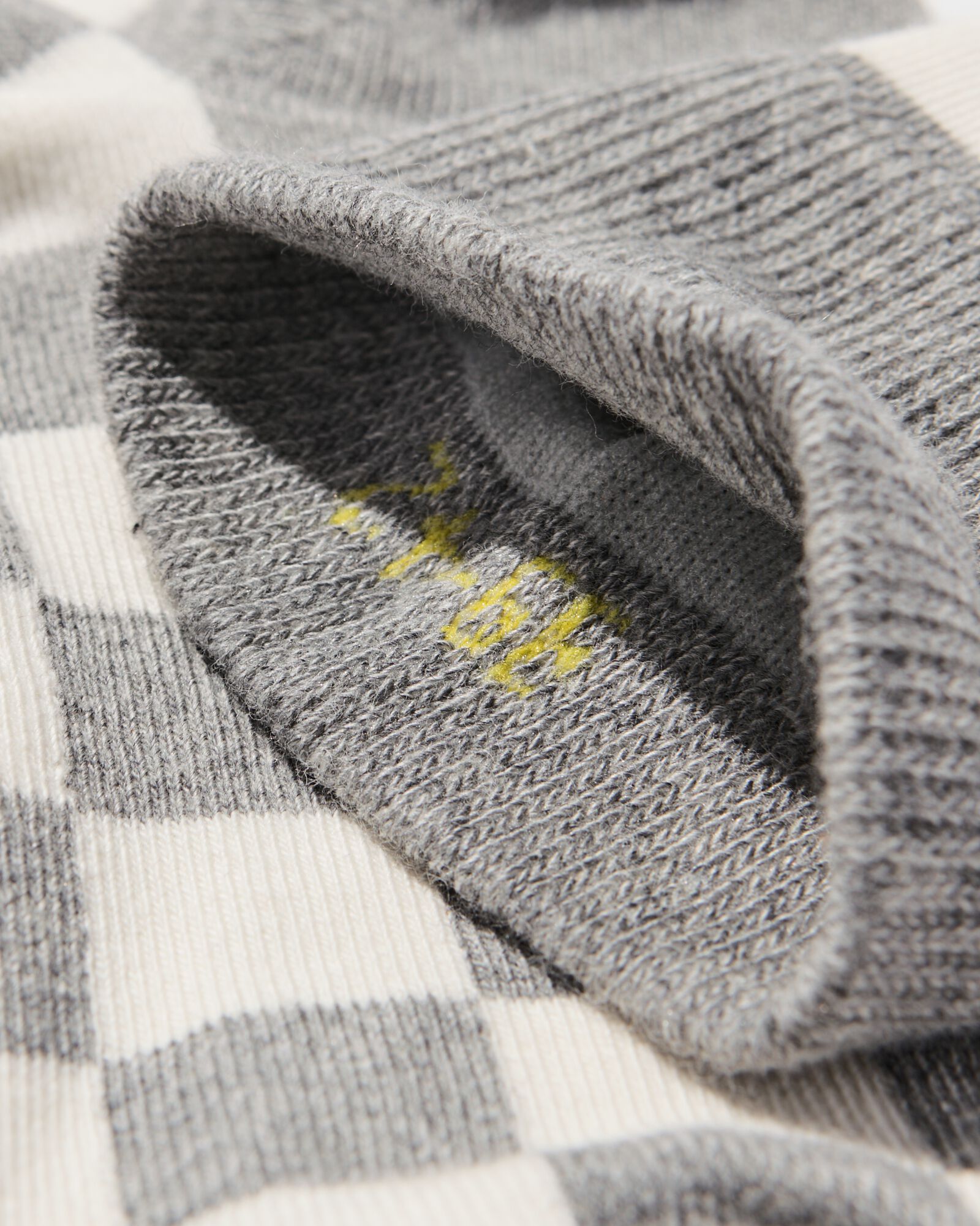 herensokken ruiten middengrijs middengrijs - 4170445MIDGREY - HEMA