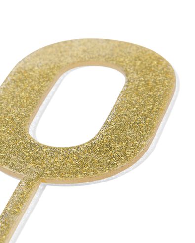 D&eacute;coration de g&acirc;teau r&eacute;utilisable chiffre 0 - 14240189 - HEMA