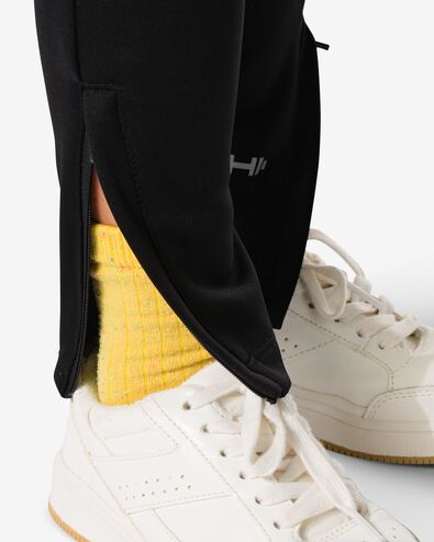 kinder trainingsbroek  zwart zwart - 30660034BLACK - HEMA