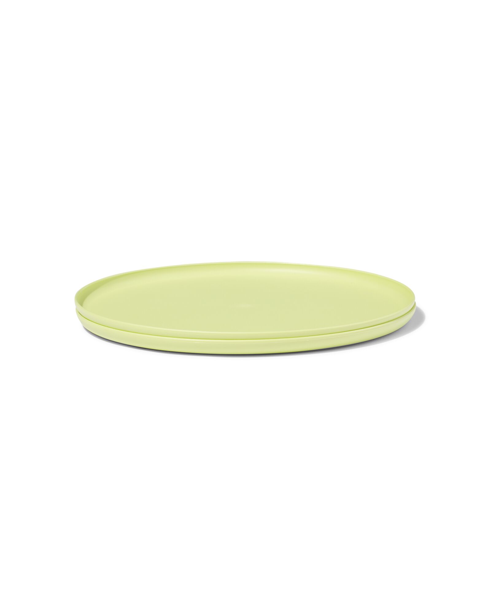 assiette &Oslash; 20 cm bioplastique vert clair - 41840238 - HEMA