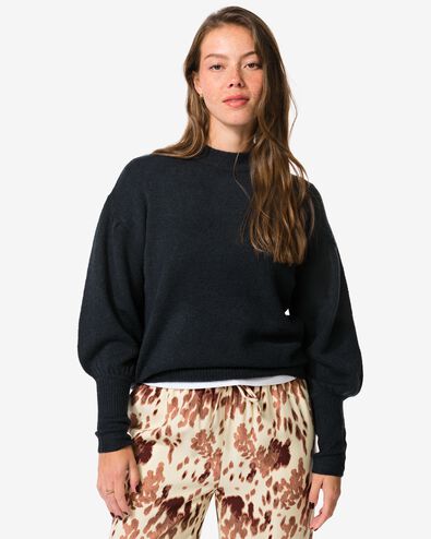 Damenpullover Havana blau blau - 36204430BLUE - HEMA