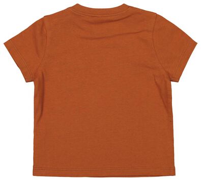 t-shirt bébé marron - 1000019817 - HEMA