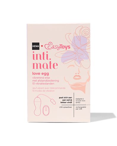 oeuf vibrant avec t&eacute;l&eacute;commande - 12010003 - HEMA