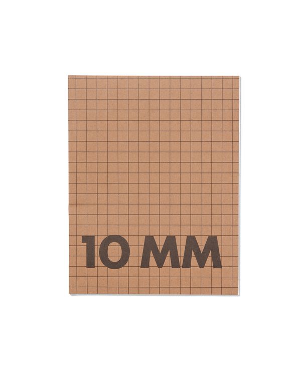 3-pak schriften A5 geruit 10 mm - 14170059 - HEMA