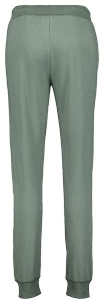 pantalon sweat lounge femme coton vert M - 23430043 - HEMA