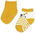 2er-Pack Baby-Socken mit Frottee, Bär gelb - 1000025013 - HEMA