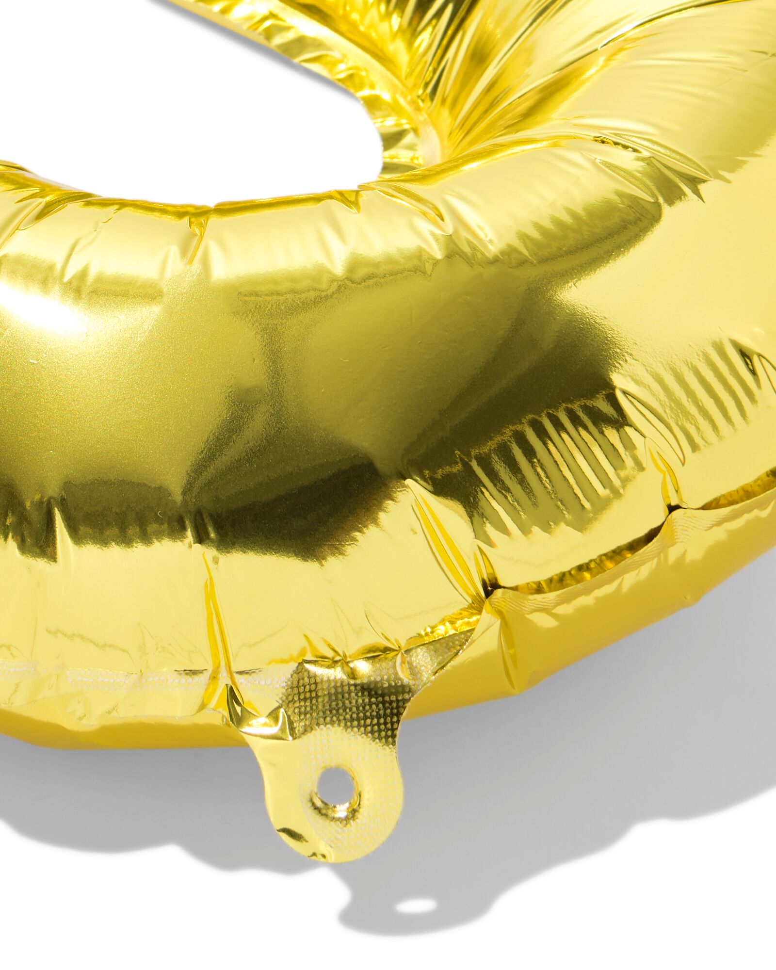 ballon aluminium chiffre 0 30cm dor&eacute; - 14260021 - HEMA