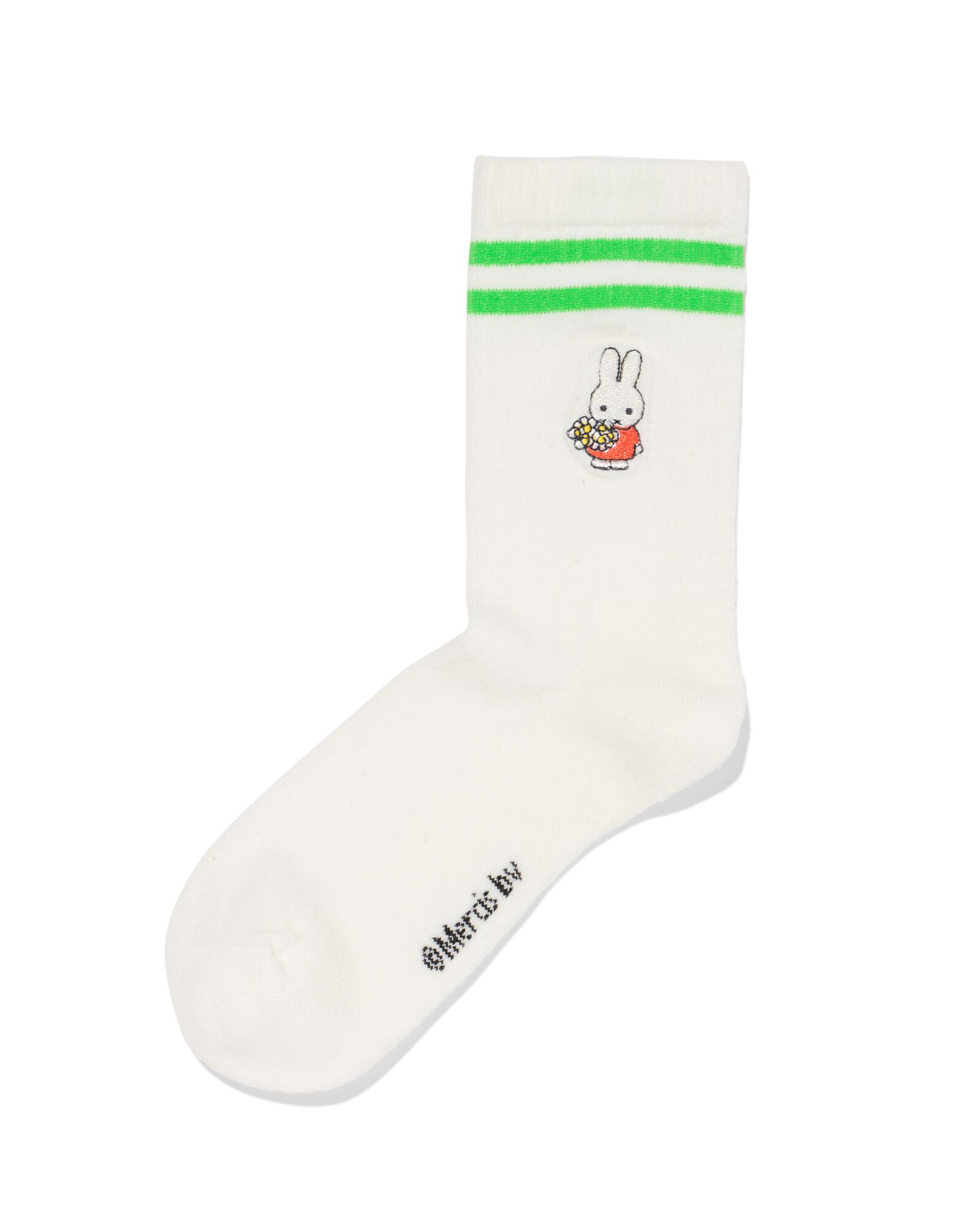 chaussettes Miffy fleurs pour enfants et adultes blanc cass&eacute; blanc cass&eacute; - 4120700OFFWHITE - HEMA