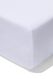 drap-housse molleton boxspring 90x220 coton/stretch blanc blanc 90 x 220 - 5120067 - HEMA