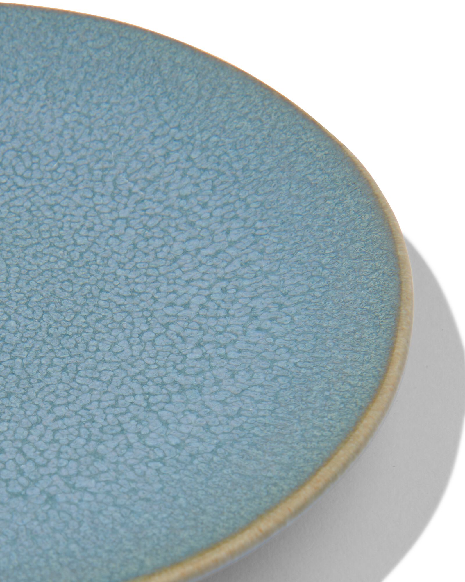Kuchenteller Porto, 16.5 cm, reaktive Glasur, blau - 9602024 - HEMA