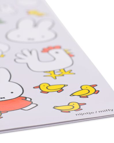 nijntje stickervel 10x27cm Pasen - 3 stuks - 25800184 - HEMA