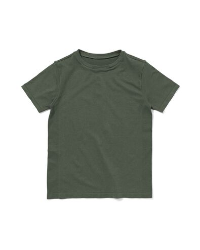 t-shirt de sport enfant sans coutures vert 110/116 - 36090285 - HEMA