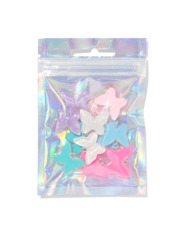 kralenset vlinders glitter - 15900540 - HEMA