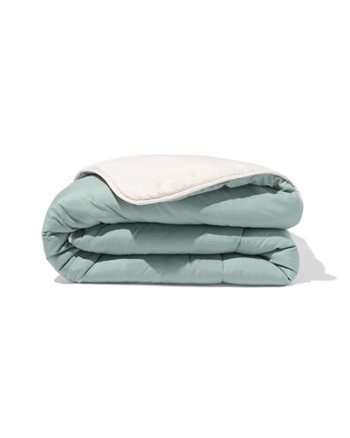 couette lavable 200x200cm verte - 5500105 - HEMA