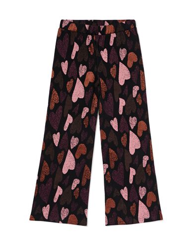 legging enfant avec petits c&oelig;urs noir - 30835555BLACK - HEMA