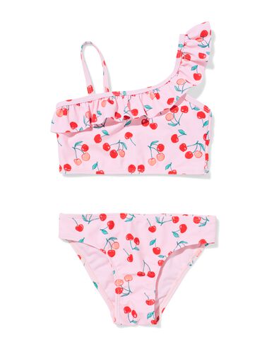 Kinderbikini mit Kirschen rosa rosa - 22260390PINK - HEMA