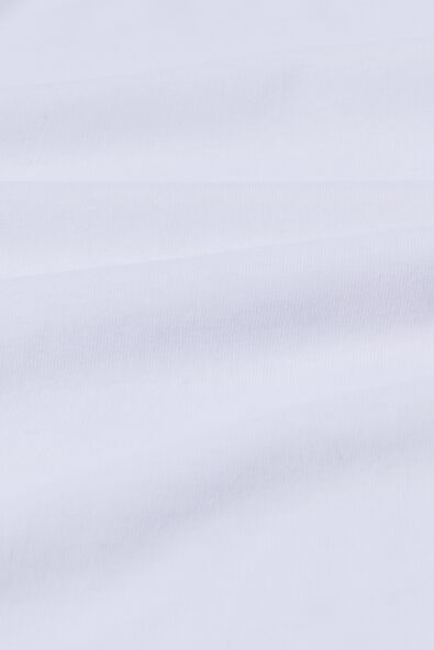 drap-housse 140x220cm coton doux blanc  - 5190032 - HEMA