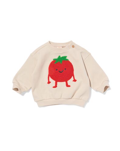 Babypullover Tomate ecru ecru - 33182870ECRU - HEMA