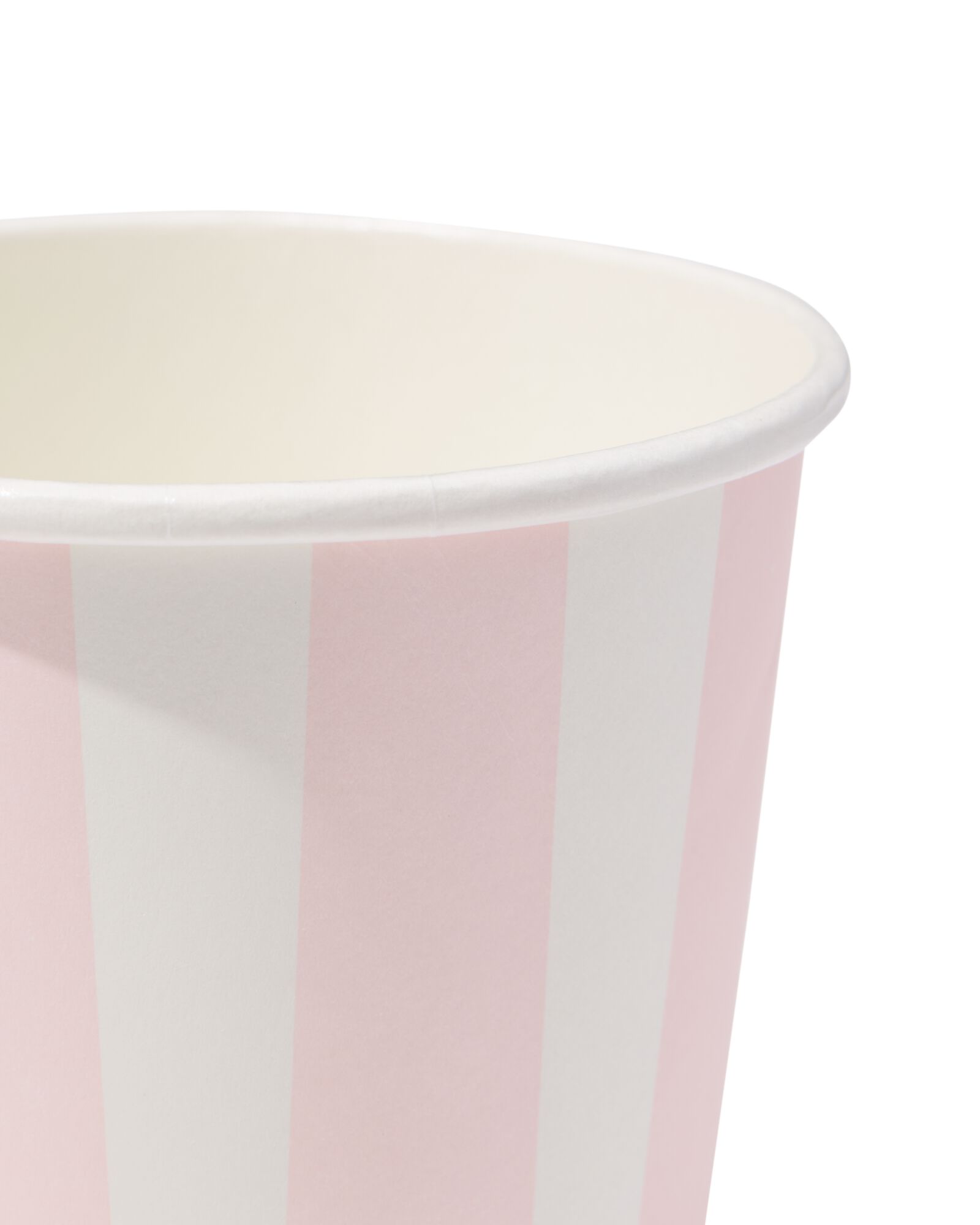 gobelets 250ml carton rayures - lot de 20 - 14250368 - HEMA