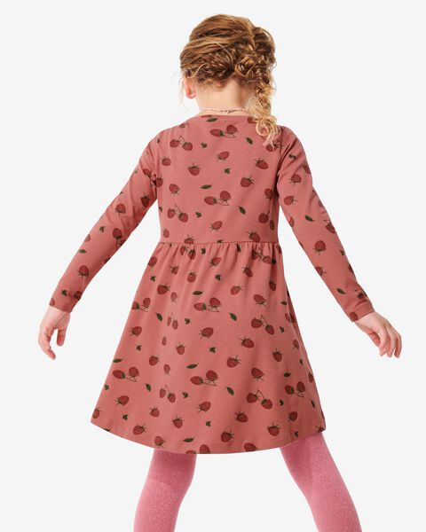 kinder jurk roze - 1000029691 - HEMA
