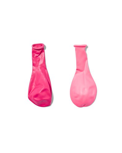 20er-Pack Luftballons, 23 cm, rosa/rot - 14200526 - HEMA