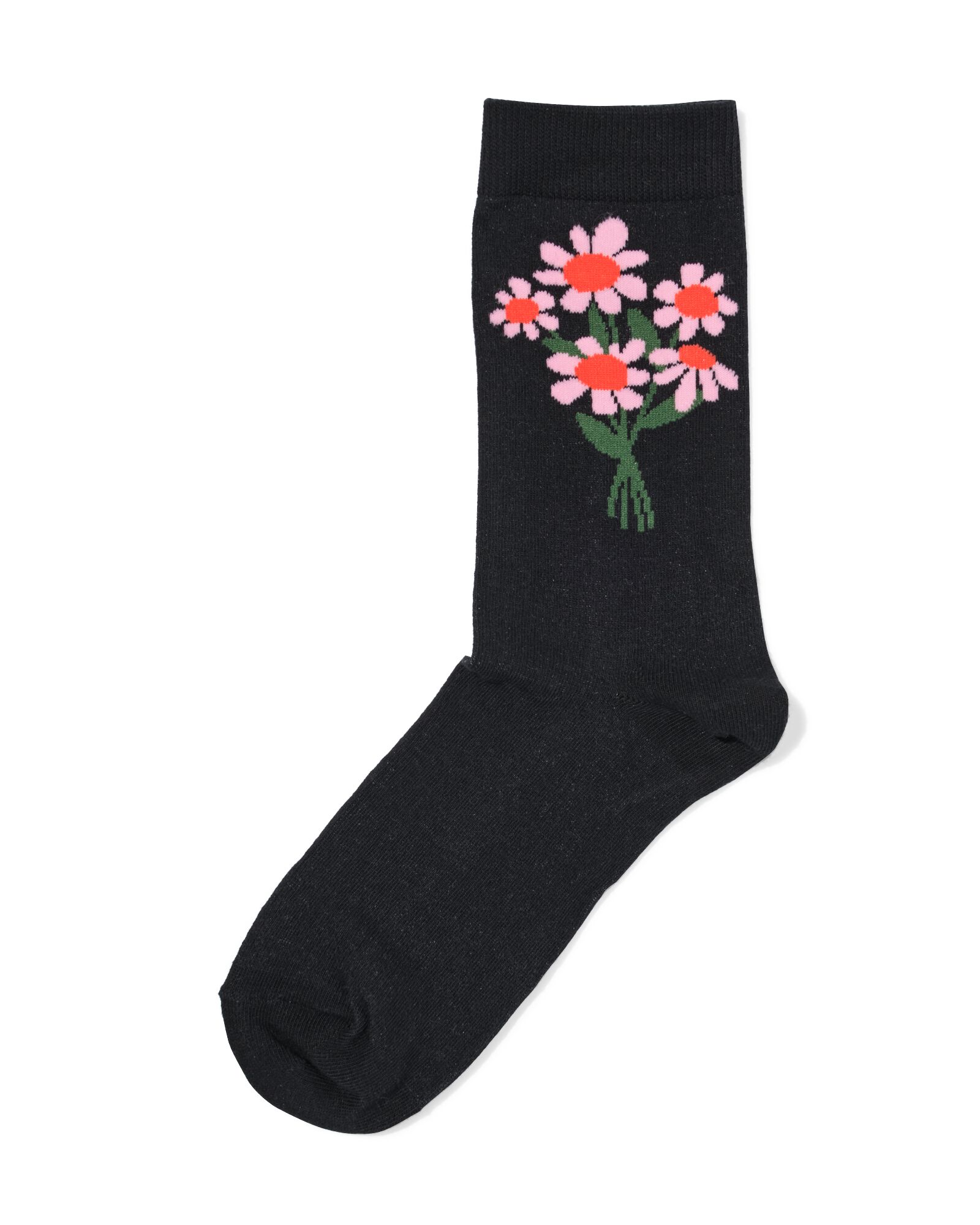 Socken Make my Daisy  schwarz - 4124110BLACK - HEMA