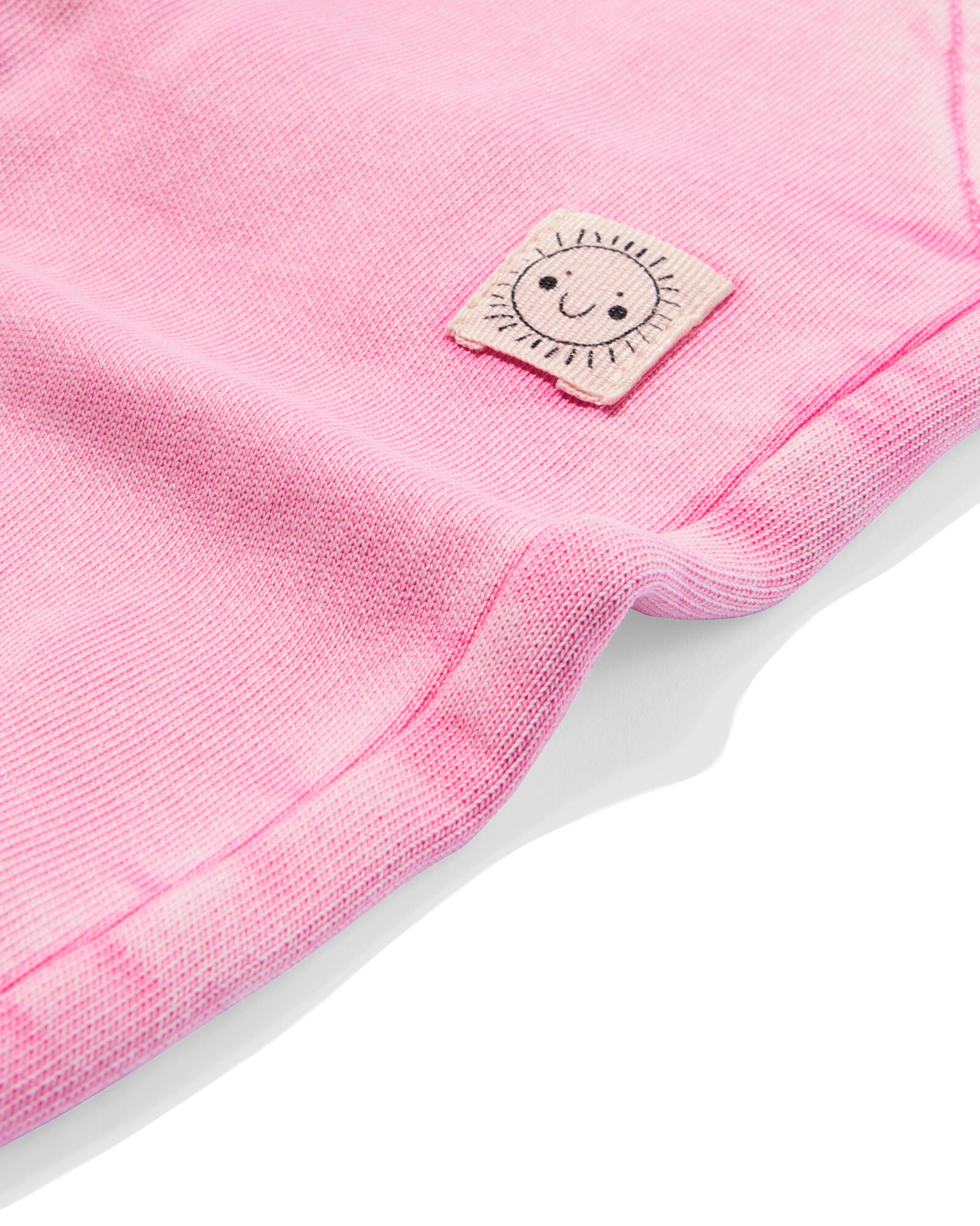 babybroek comfy fit sweatstof roze - 33057470PINK - HEMA