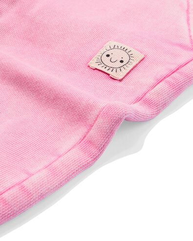 babybroek comfy fit sweatstof roze - 33057470PINK - HEMA