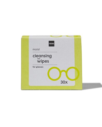 30 lingettes lunettes - 11510070 - HEMA