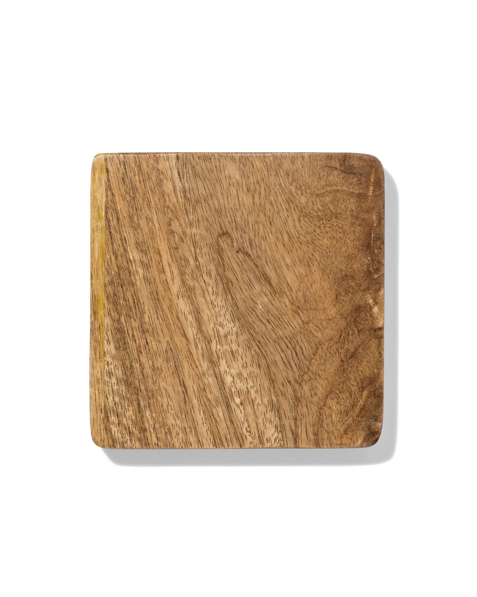 Doppelseitiges Servierbrett 14 &times; 14 cm Mangoholz - 9650398 - HEMA