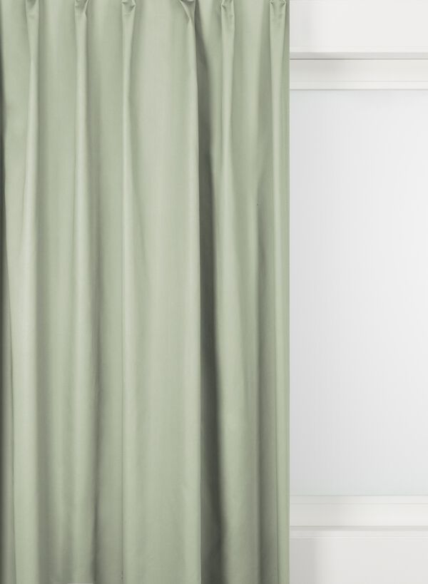 tissu rideaux Joure semi-occultant vert clair vert clair - 2000000131 - HEMA