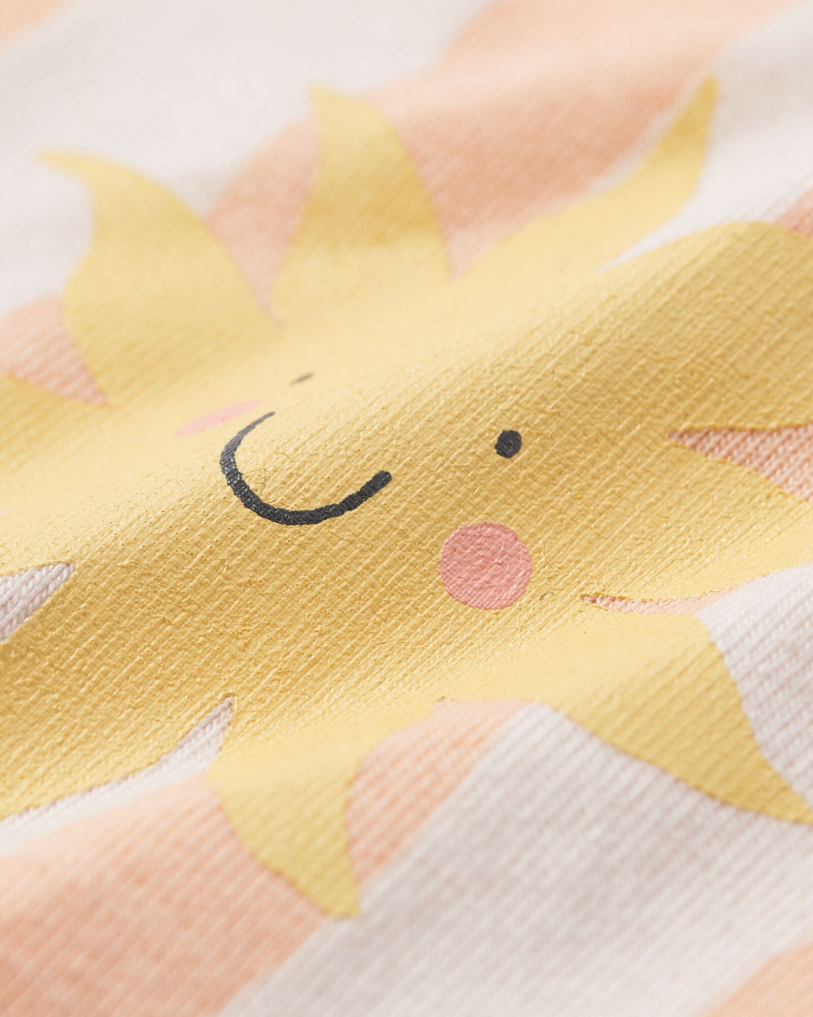 Mitwachsender Baby-Strampler, gestreift pfirsich pfirsich - 33303260PEACH - HEMA