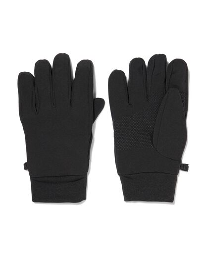 gants pour homme noir noir - 16531530BLACK - HEMA
